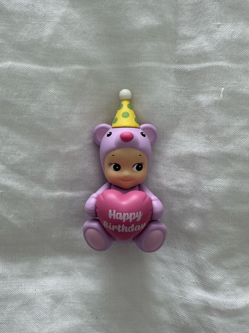 Sonny Angel Purple Birthday Bear